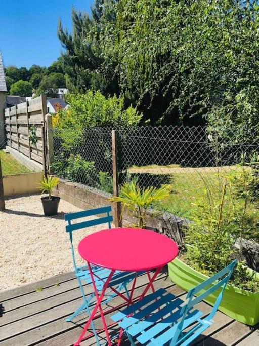 Logement Independant,Calme A 2 Pas Du Centre Ville Lannion Exteriör bild