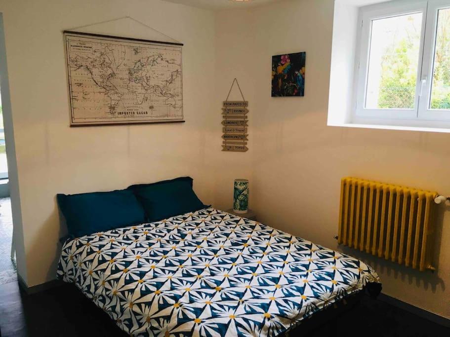 Logement Independant,Calme A 2 Pas Du Centre Ville Lannion Exteriör bild