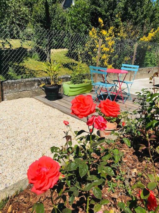 Logement Independant,Calme A 2 Pas Du Centre Ville Lannion Exteriör bild