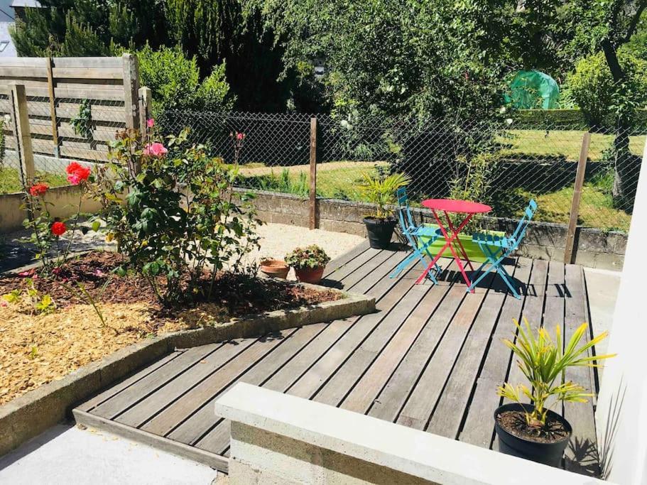 Logement Independant,Calme A 2 Pas Du Centre Ville Lannion Exteriör bild