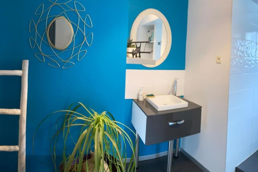 Logement Independant,Calme A 2 Pas Du Centre Ville Lannion Exteriör bild